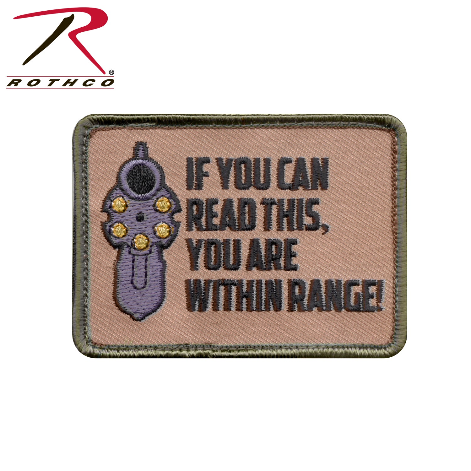 Rothco If You Can Read This Morale Patch – 2.5 x 3.5 Inches Tactical Patch
