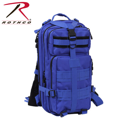Rothco Medium Transport Pack Blue - Tactical 25L Backpack for Outdoor & Emergency Use
