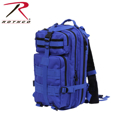 Rothco Medium Transport Pack Blue - Tactical 25L Backpack for Outdoor & Emergency Use