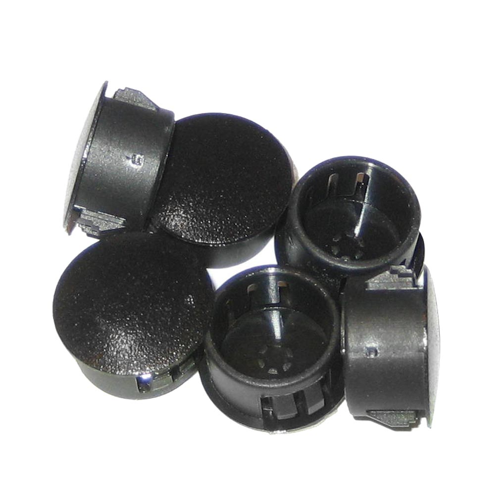 Blue Sea Systems 8037 Circuit Breaker Panel Plug – Black Standard Toggle Fit