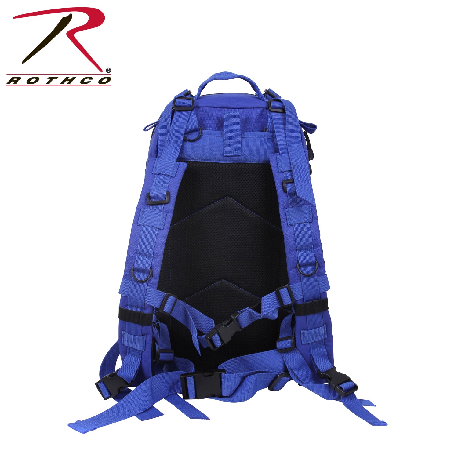 Rothco Medium Transport Pack Blue - Tactical 25L Backpack for Outdoor & Emergency Use