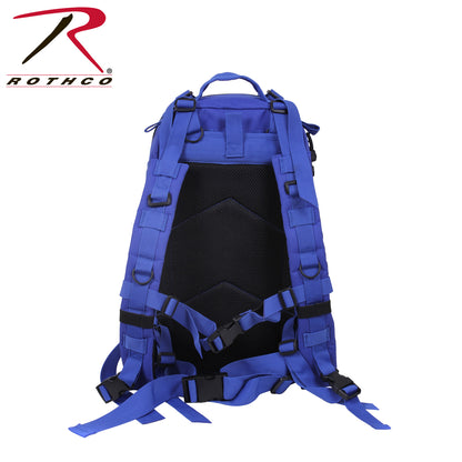 Rothco Medium Transport Pack Blue - Tactical 25L Backpack for Outdoor & Emergency Use