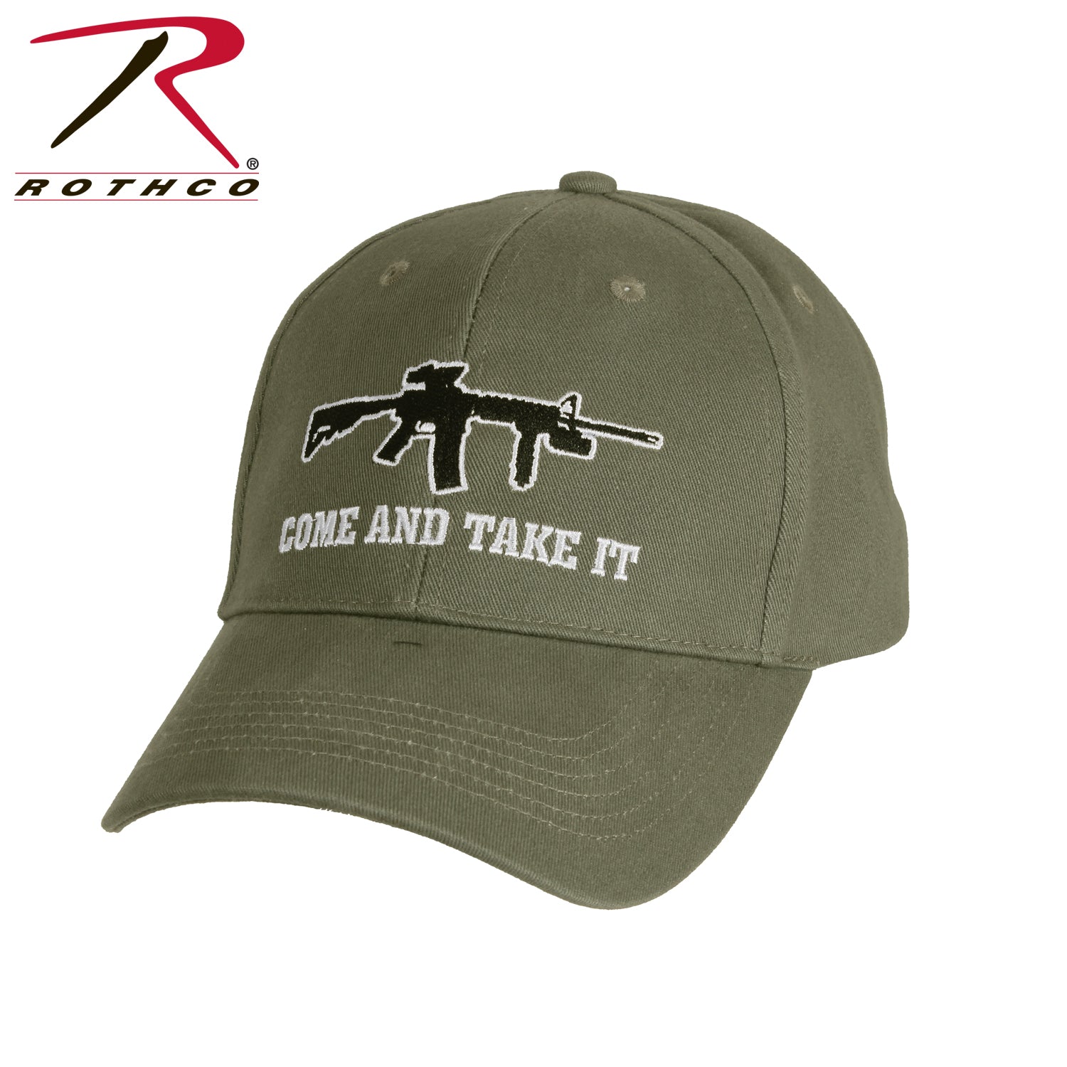 Rothco Come and Take It Deluxe Low Profile Cap with Embroidered Design and Adjustable Fit
