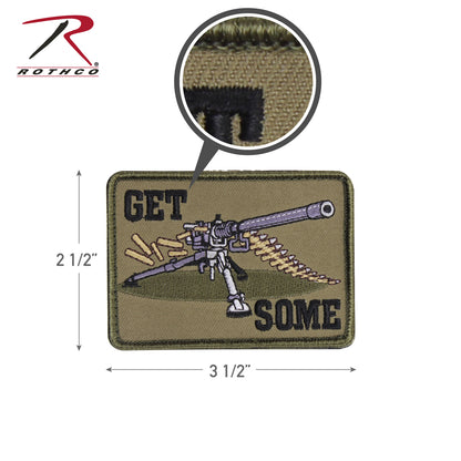 Rothco Get Some Morale Patch with Hook Backing – Military Style Embellishment