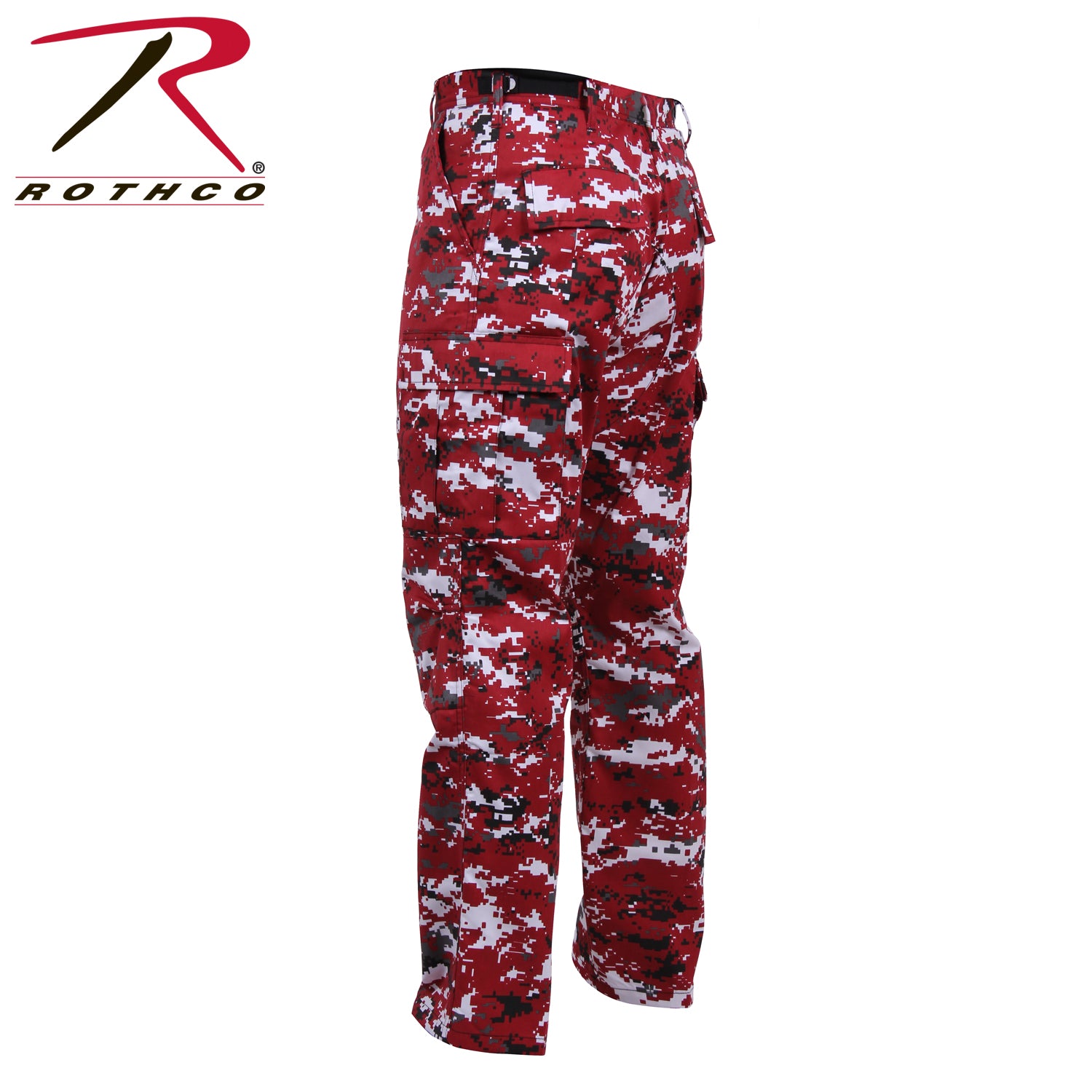 Rothco Digital Camo Tactical BDU Pants in Red Digital Camo - Size XL