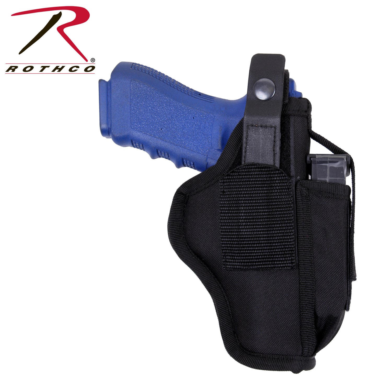 Rothco Ambidextrous Tactical Belt Holster - Adjustable Concealed Carry Pistol Holster for Medium to Large Frame Weapons
