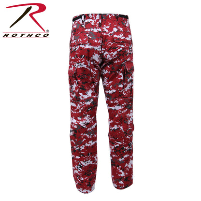 Rothco Digital Camo Tactical BDU Pants in Red Digital Camo - Size XL