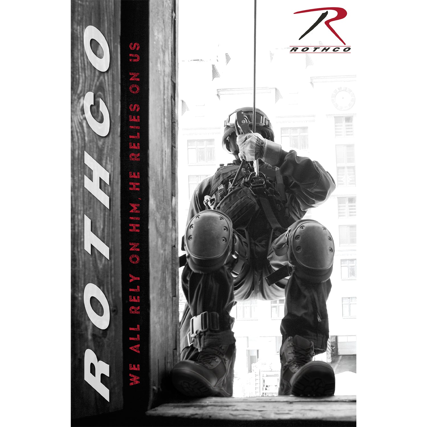 Rothco Police Tactical Poster RPT – Promotional Display for Law Enforcement and Tactical Teams