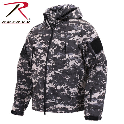 Rothco Special Ops Soft Shell Jacket in Subdued Urban Digital Camo – Size Medium