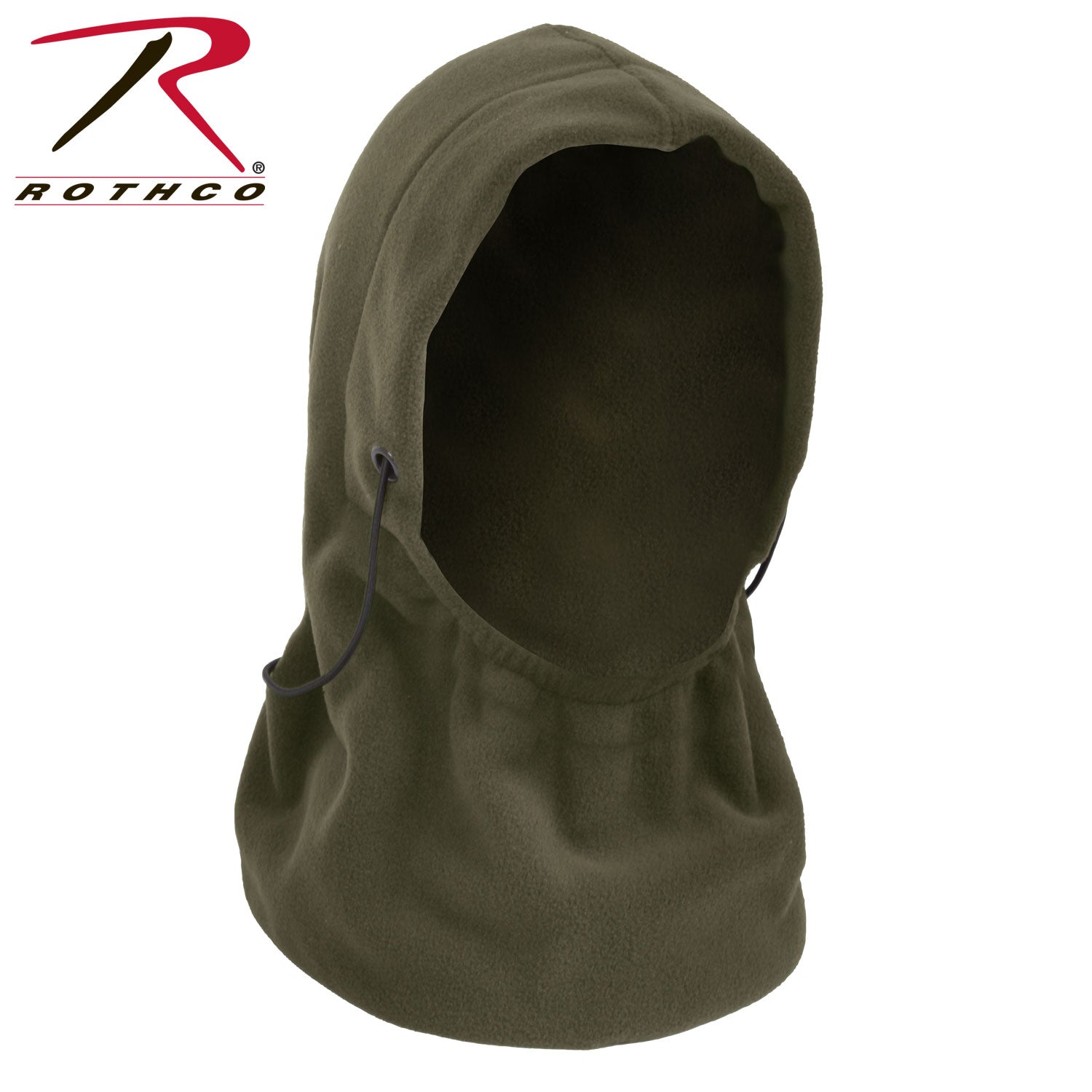 Rothco Polar Fleece Adjustable Balaclava Olive Drab – Cold Weather Thermal Headwear