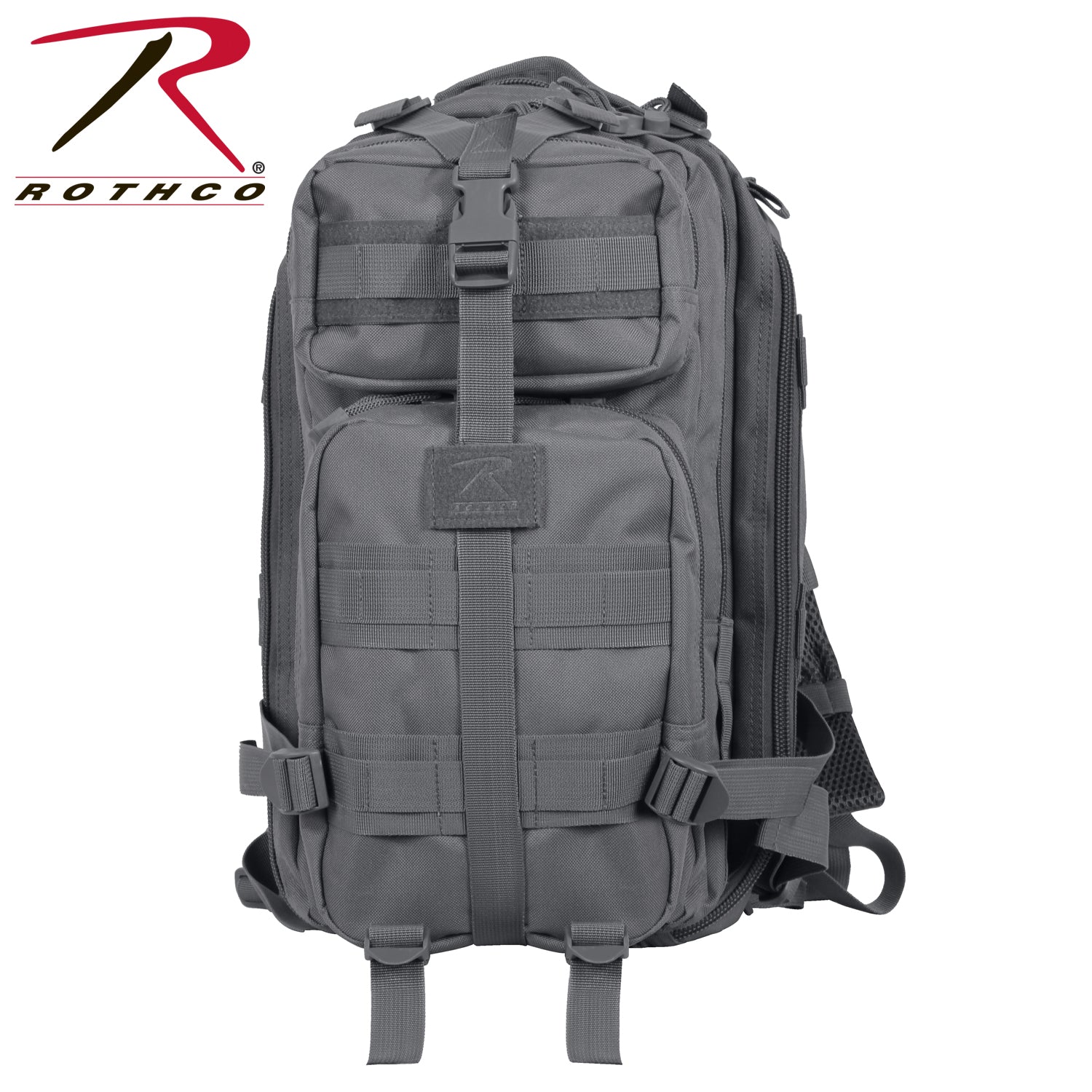 Rothco Medium Transport Pack Grey – 25L Tactical Backpack for Outdoor & Emergency Use