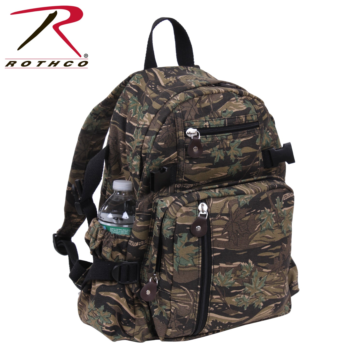 Rothco Vintage Canvas Compact Backpack in Smokey Branch Camo - Item 9720