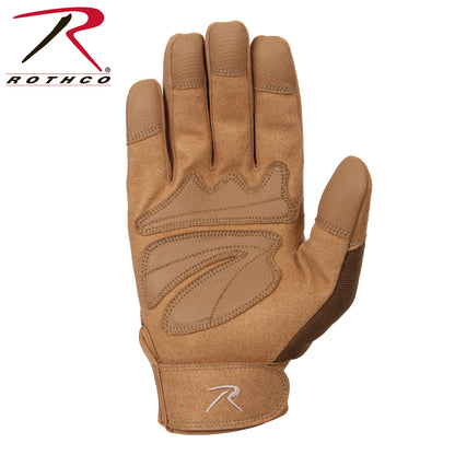 Rothco Mechanics Gloves Coyote Brown Size XL – Durable Impact Protection and Superior Grip