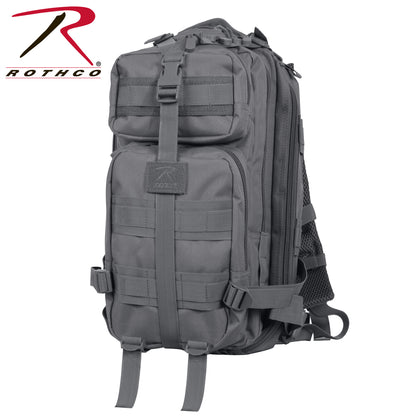 Rothco Medium Transport Pack Grey – 25L Tactical Backpack for Outdoor & Emergency Use