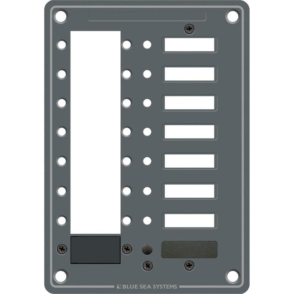 Blue Sea Systems 8087 8-Position DC C-Series Panel - Blank
