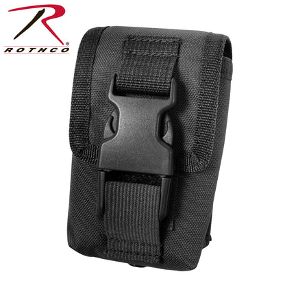 Rothco MOLLE Strobe, GPS, and Compass Pouch Black - Part Number 9854