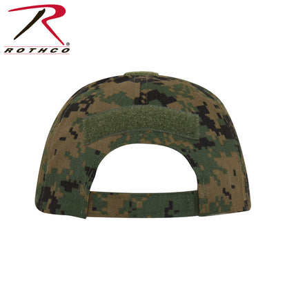 Rothco Tactical Operator Cap in Woodland Digital Camo – Adjustable Military-Style Field Hat