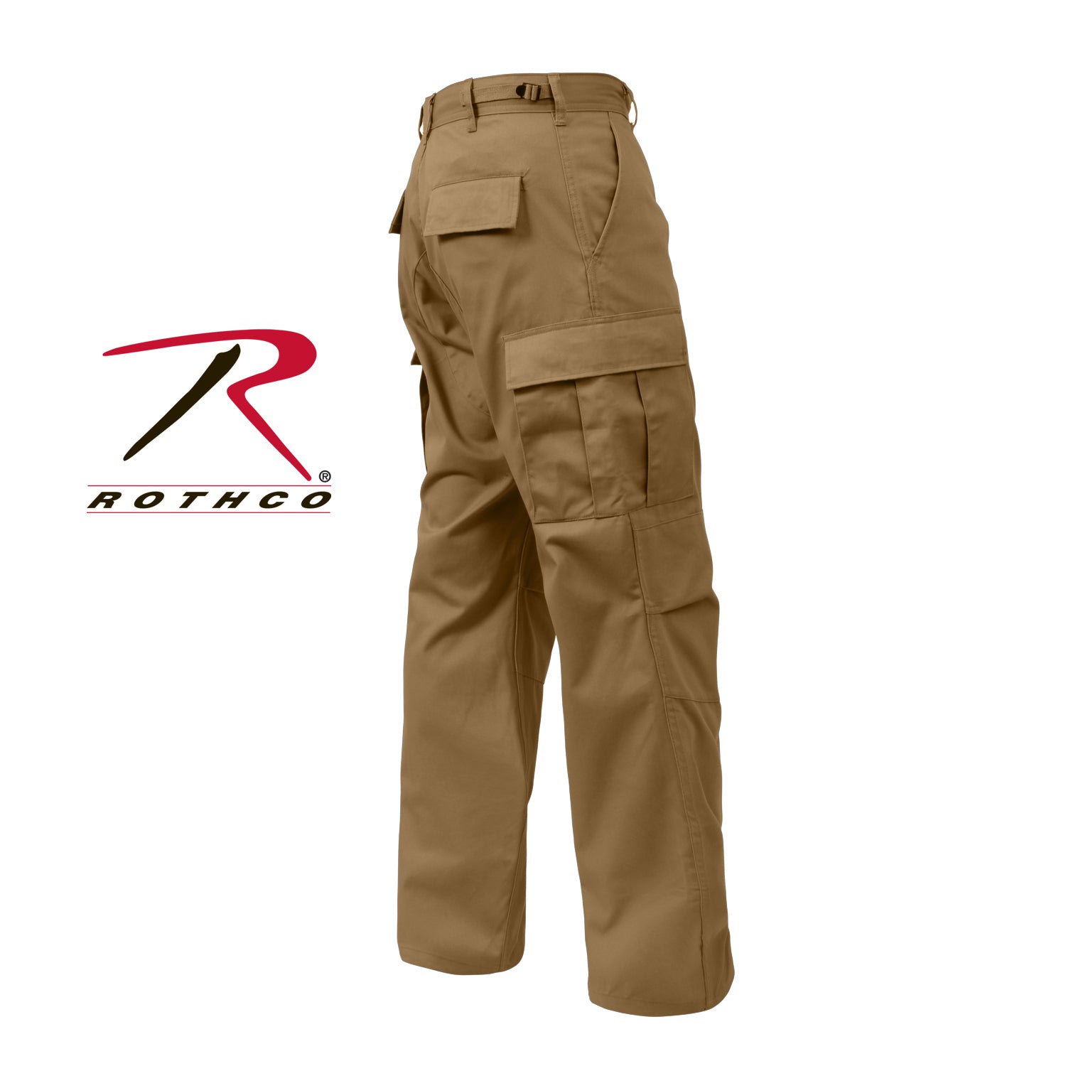Rothco Relaxed Fit Zipper Fly BDU Pants in Coyote Brown Size 3XL