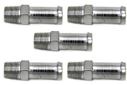 Colony Chrome Gas and Oil Line Fitting – 3/8 Inch NPT Thread for Harley Davidson FL Models by Colony