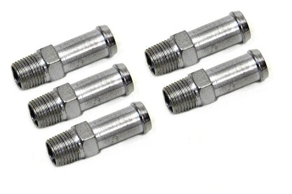 Colony Chrome Gas and Oil Line Fitting – 3/8 Inch NPT Thread for Harley Davidson FL Models by Colony