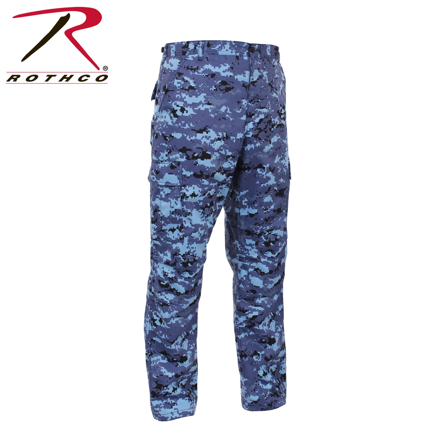 Rothco Digital Camo Tactical BDU Pants Sky Blue Digital Camo Size Small