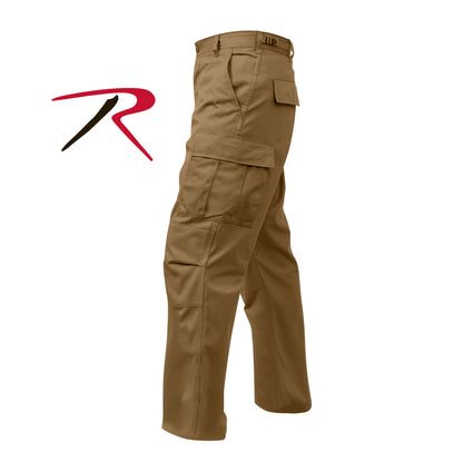 Rothco Relaxed Fit Zipper Fly BDU Pants in Coyote Brown Size 3XL