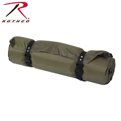 Rothco Self-Inflating Air Mat - 6 ft Camping and Hiking Pad with Foam Cushioning