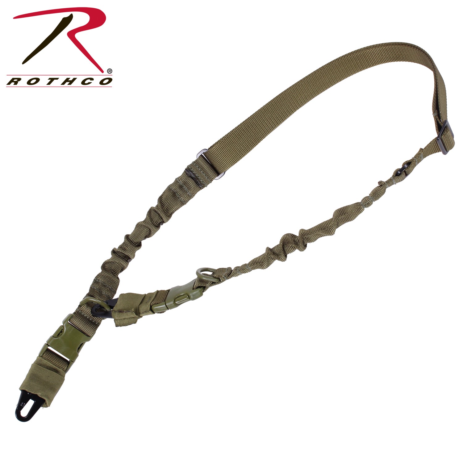 Rothco 2-Point Tactical Sling Olive Drab – Durable Weapon Carrying Accessory for Tactical and Outdoor Use