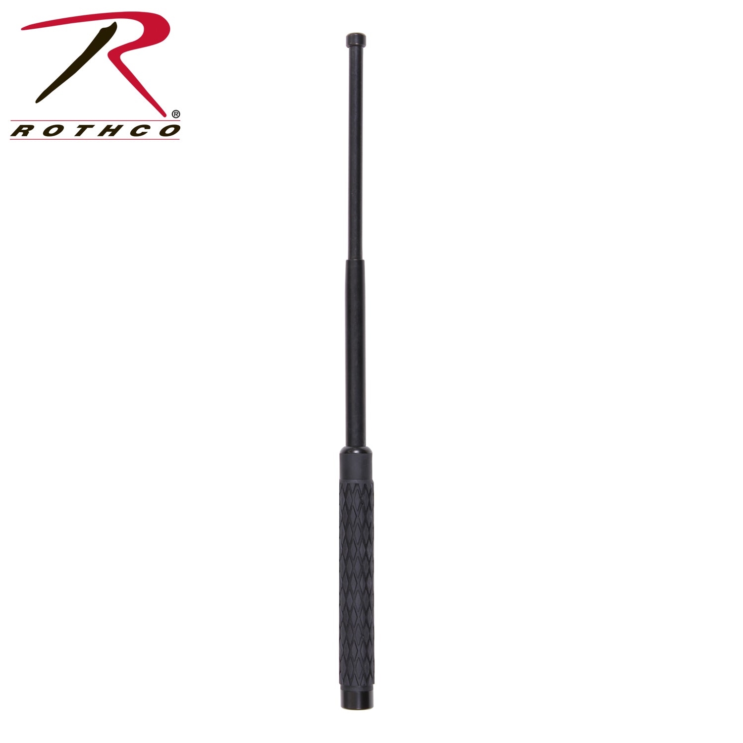 Rothco Expandable Rubber Grip Baton Part 11078 – 21-Inch Law Enforcement Expandable Baton with Non-Slip Handle