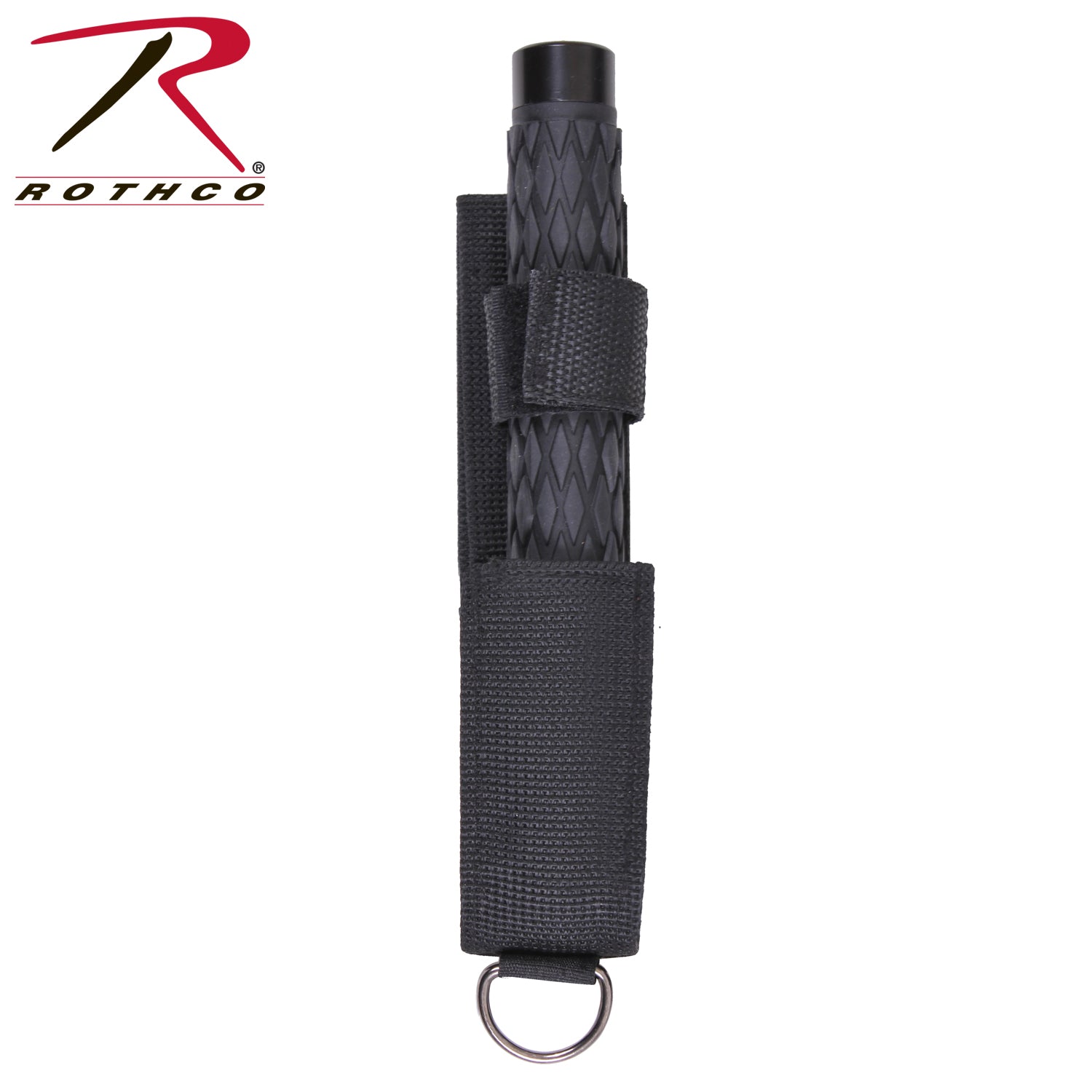 Rothco Expandable Rubber Grip Baton Part 11078 – 21-Inch Law Enforcement Expandable Baton with Non-Slip Handle