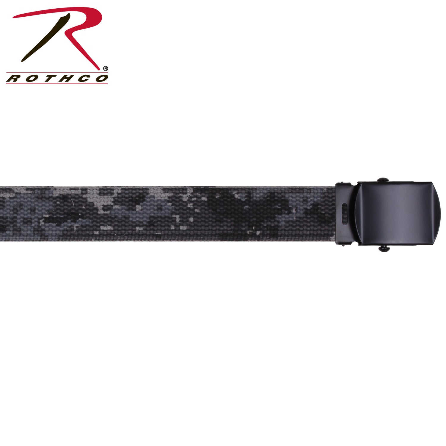 Rothco Camo Reversible Web Belt in Subdued Urban Digital Camo, Part Number 4685