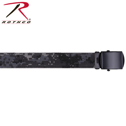 Rothco Camo Reversible Web Belt in Subdued Urban Digital Camo, Part Number 4685