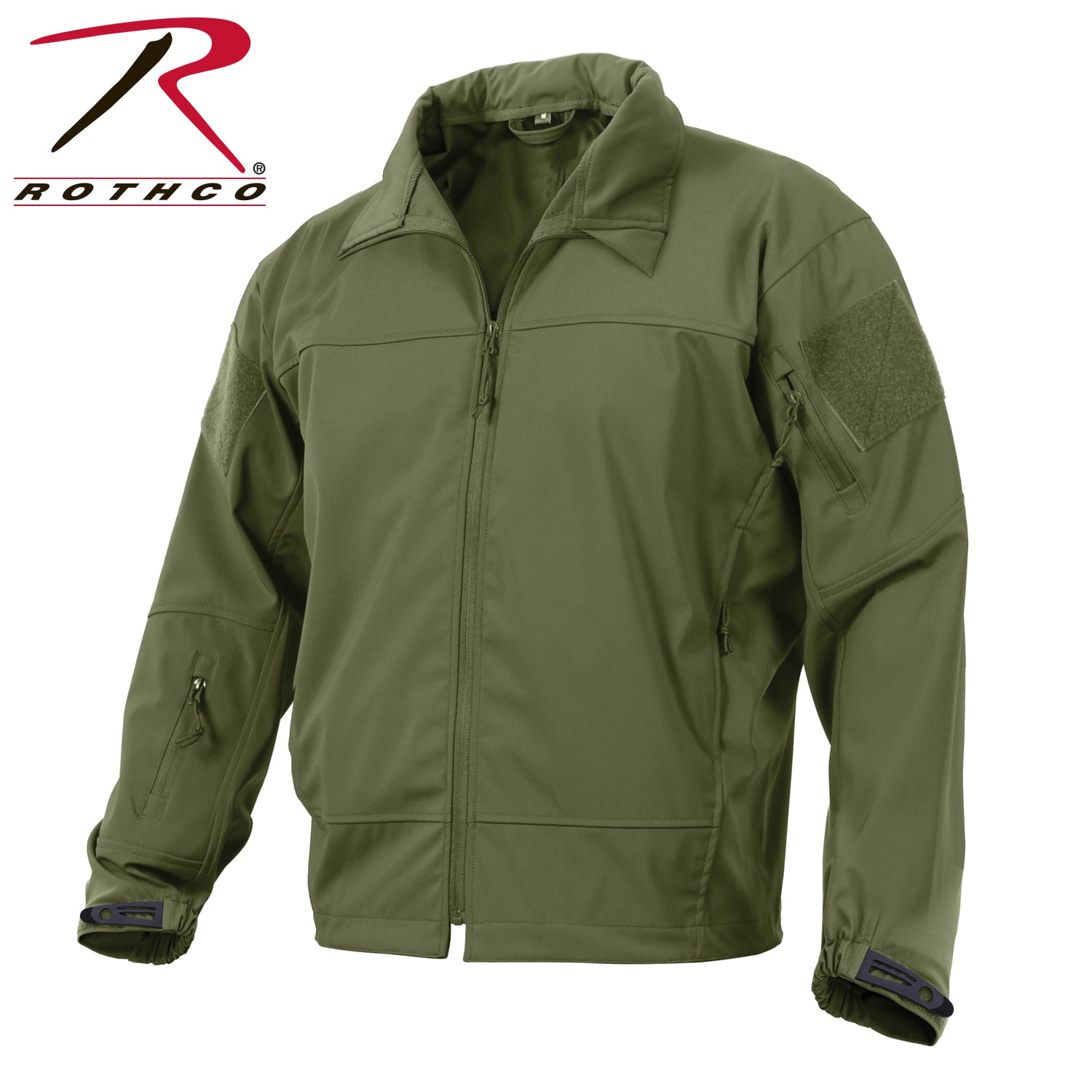 Rothco Covert Ops Lightweight Soft Shell Jacket Olive Drab Size Small