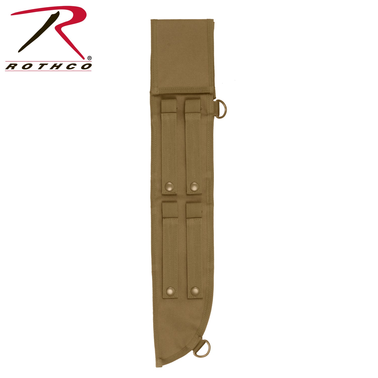 Rothco MOLLE Compatible 18-Inch Machete Sheath - Coyote Brown