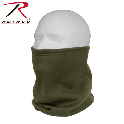 Rothco ECWCS Polyester Neck Gaiter Olive Drab – Cold Weather Thermal Face and Neck Cover