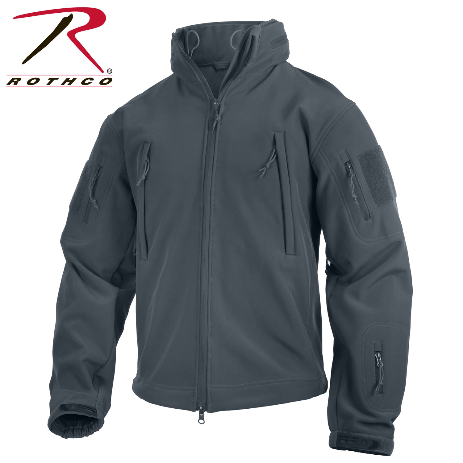 Rothco Special Ops Soft Shell Jacket 2XL in Gunmetal Grey – Waterproof Tactical Outerwear