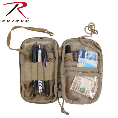 Rothco Tactical MOLLE EDC Wallet and Phone Pouch MultiCam - Versatile Compact Organizer