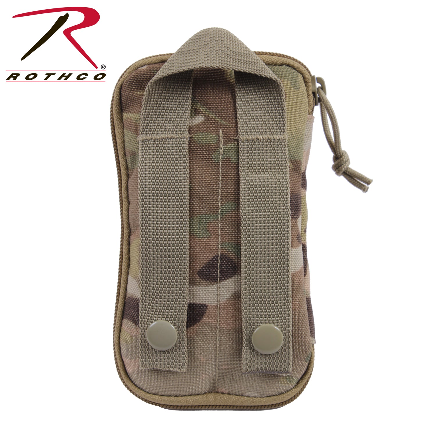 Rothco Tactical MOLLE EDC Wallet and Phone Pouch MultiCam - Versatile Compact Organizer
