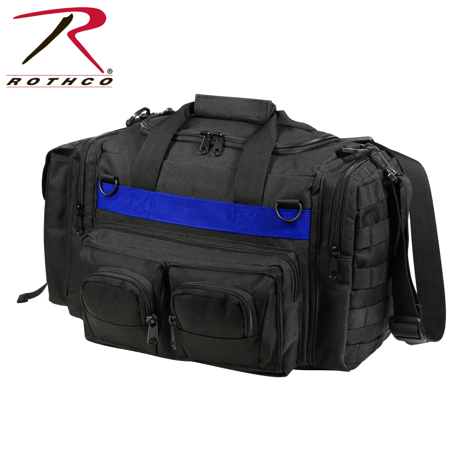Rothco Thin Blue Line Concealed Carry Bag - Durable Law Enforcement Support Bag