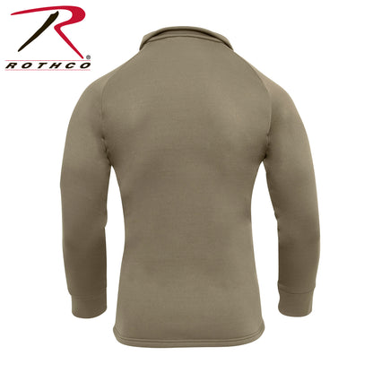 Rothco ECWCS Poly Zip Collar Shirt AR 670-1 Coyote Brown Size XL