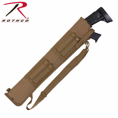 Rothco Tactical MOLLE Shotgun Scabbard in Coyote Brown - Part #25911