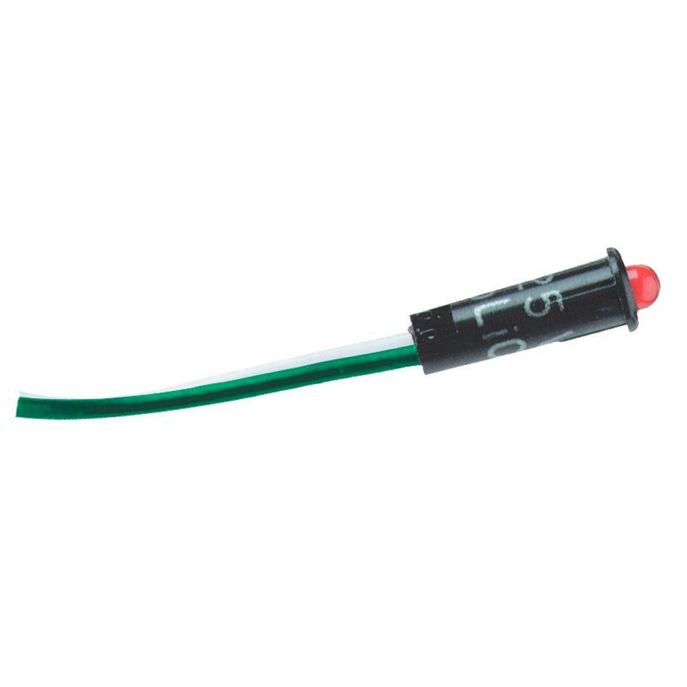 Blue Sea Systems 8166 Red LED Indicator Light for Circuit Breaker Panels