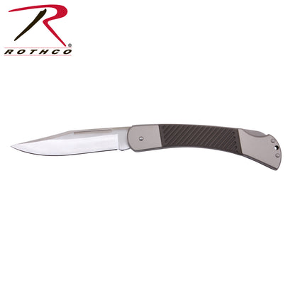 Rothco Folding Hunting Knife with Stainless Steel Blade - Part Number 5258