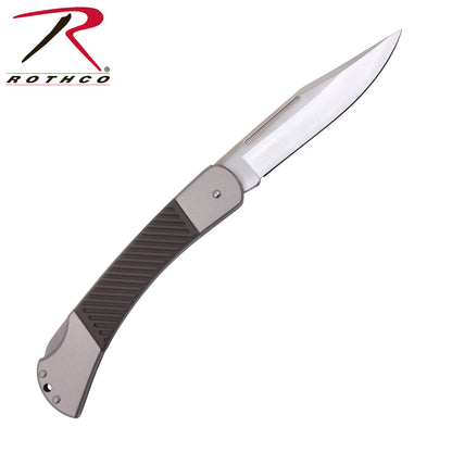 Rothco Folding Hunting Knife with Stainless Steel Blade - Part Number 5258