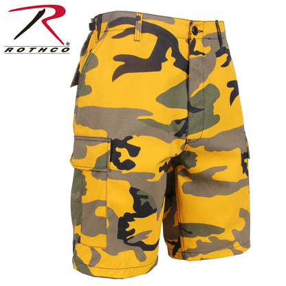 Rothco Camo BDU Shorts Stinger Yellow Camo Size Medium