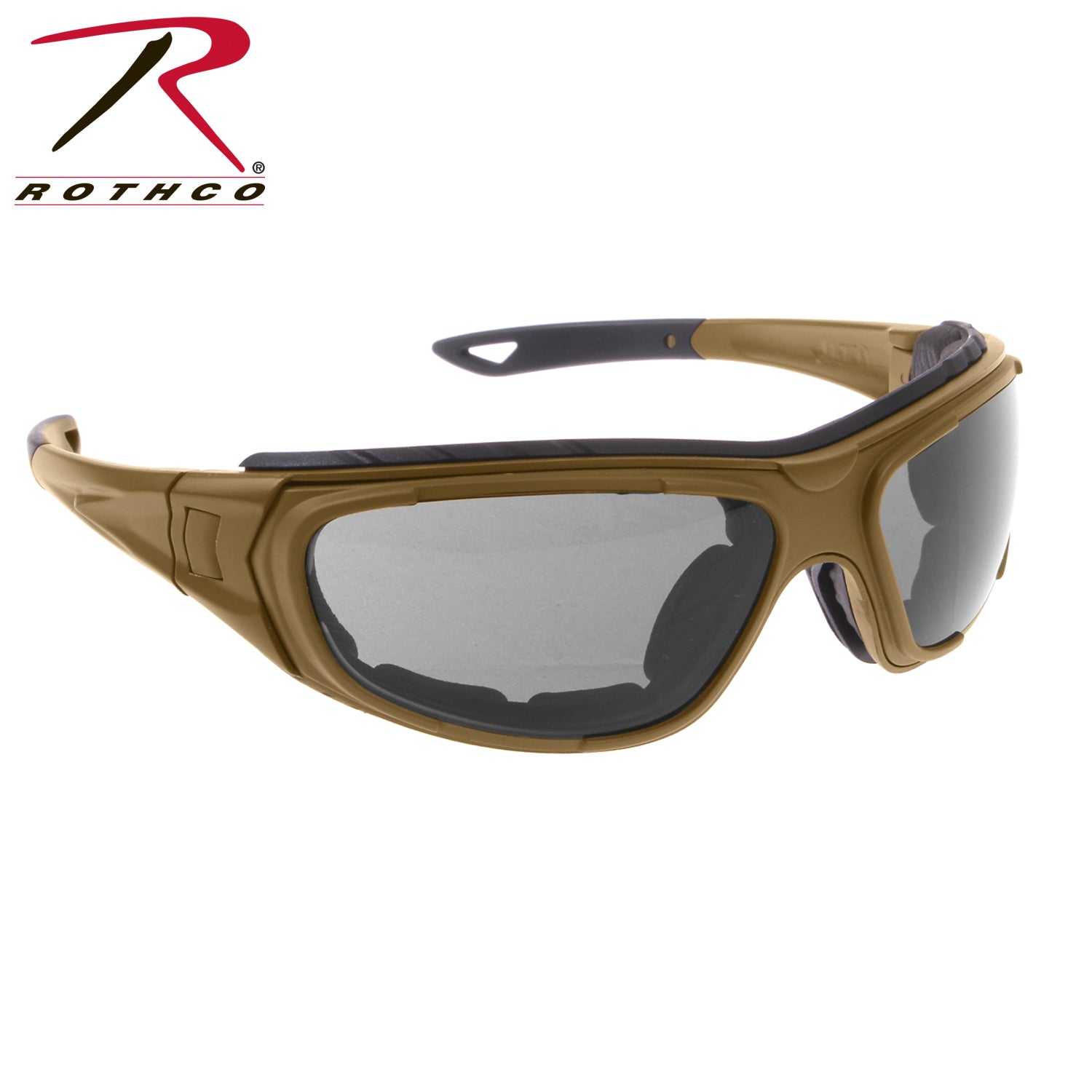 Rothco Interchangeable Optical System in Coyote Brown - Versatile Tactical Eyewear