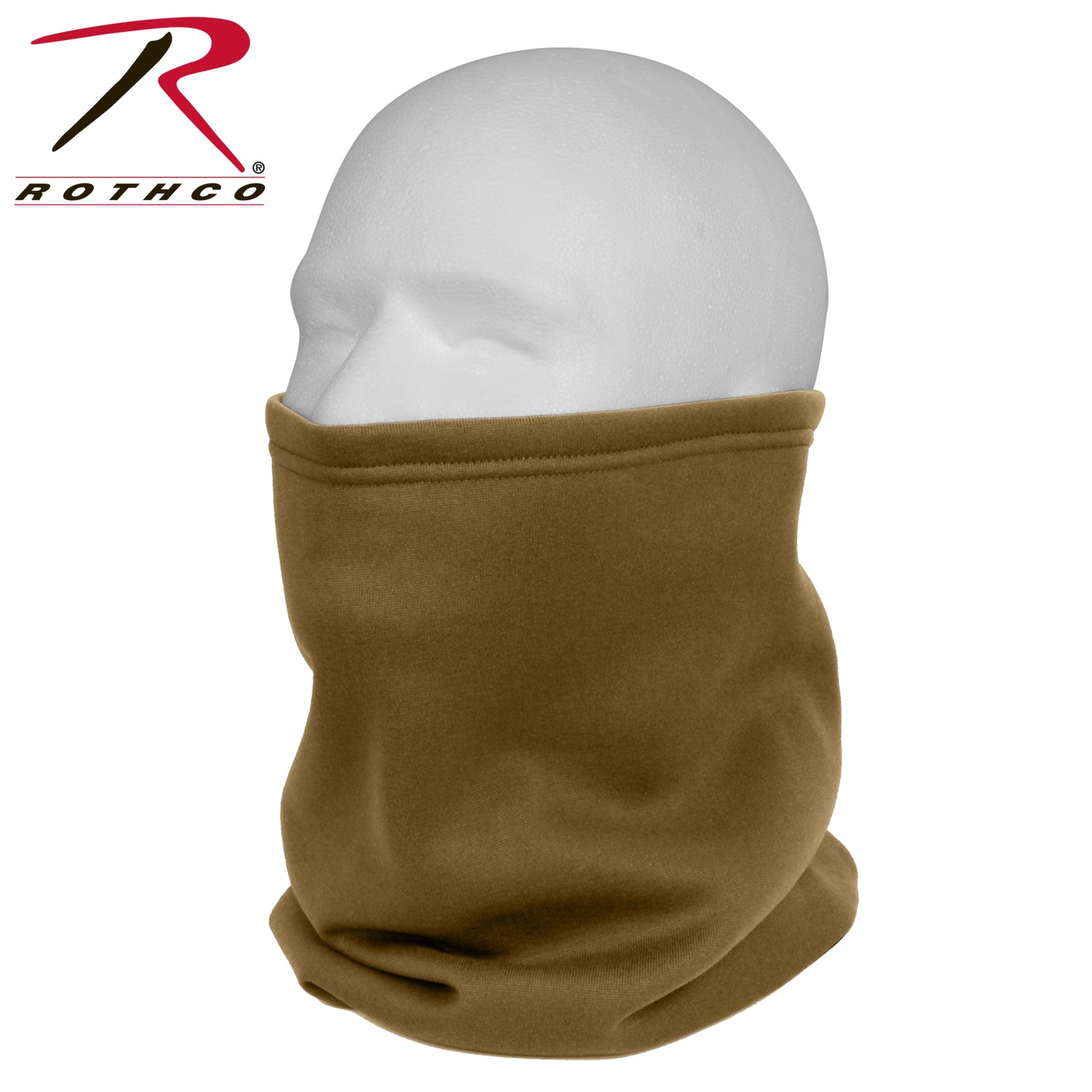 Rothco ECWCS Polyester Neck Gaiter AR 670-1 Coyote Brown