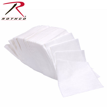 Rothco Cotton Gun Cleaning Patches Part 3825 – 3-inch x 3-inch, 200 Pack