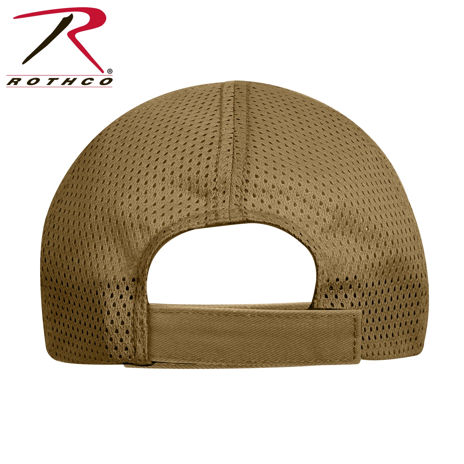 Rothco Mesh Back Tactical Cap in Coyote Brown – Durable Military-Style Baseball Cap
