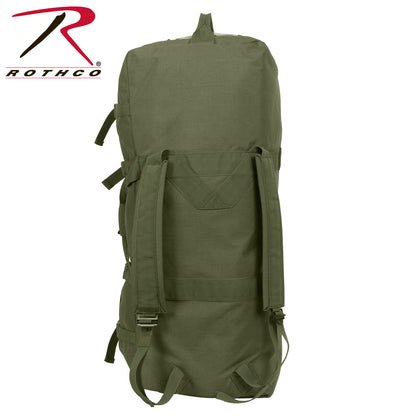 Rothco Enhanced Duffle Bag Olive Drab - 76L Capacity Heavy-Duty Gear Storage